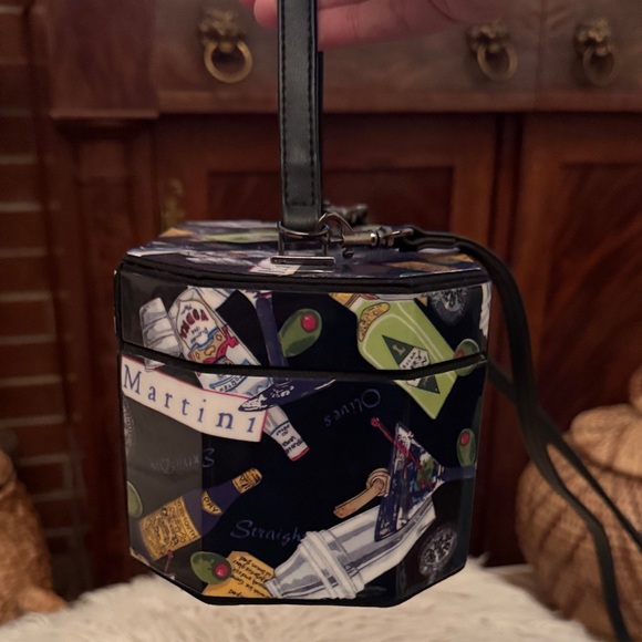 Martini Jewelry Box Handbag - Picture 3 of 10